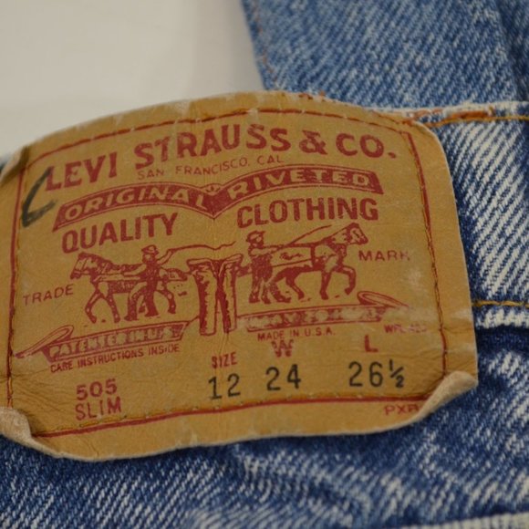 Levi's 505 Jeans Purse Bag Boho Repurposed Upcycled - Picture 6 of 10